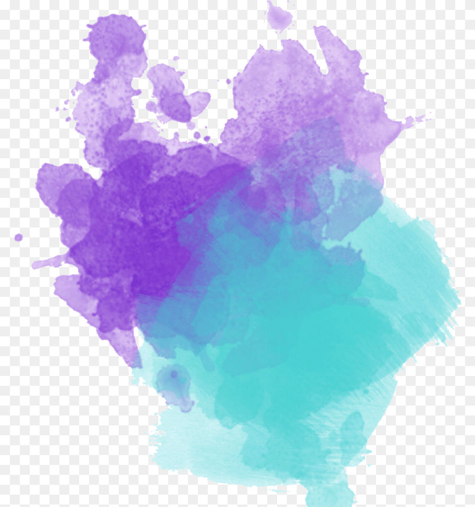Manchas Image Watercolor Paint Overlay, Ice, Person, Purple, Mineral Png