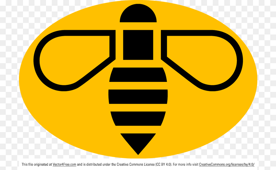 Manchester Bees Dodgeball Club Logo Clip Art, Animal, Bee, Insect, Invertebrate Png