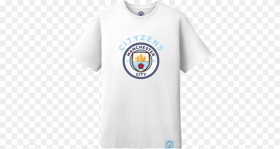 Manchester City Cityzens Logo T Shirt Fc Barcelona More Than A Club T Shirt, Clothing, T-shirt Free Png