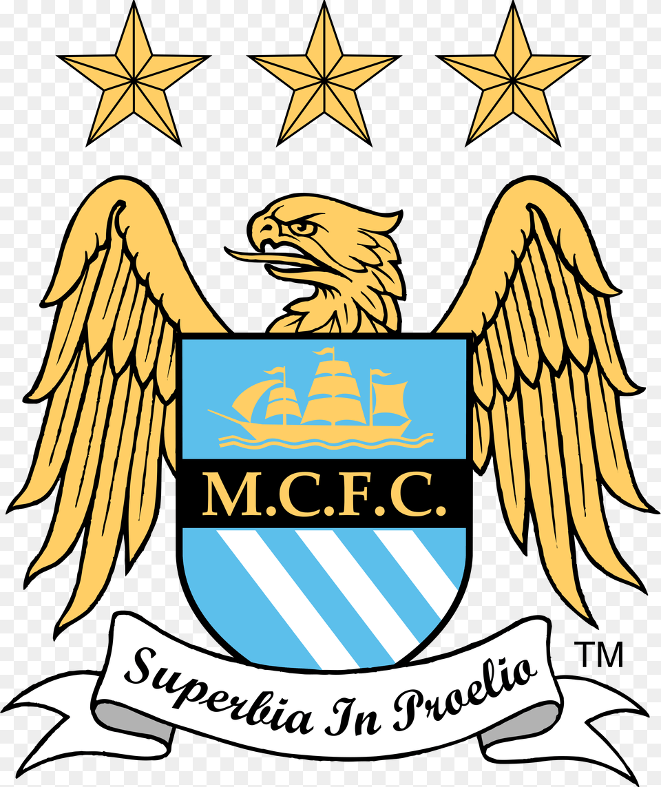 Manchester City Crest Logo Logotype Emblem Manchester City Football Club Logo, Badge, Symbol, Person Png
