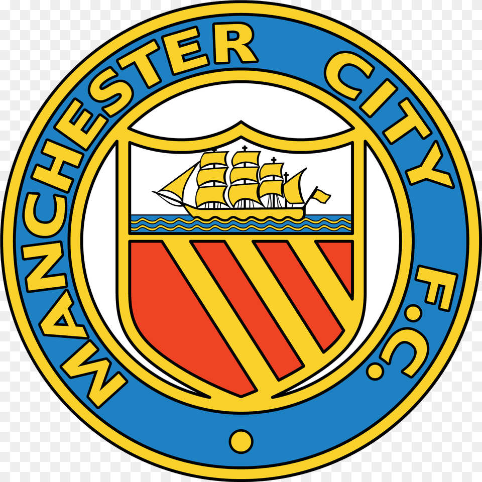 Manchester City Football Team Logo Manchester City, Emblem, Symbol, Badge Free Png Download