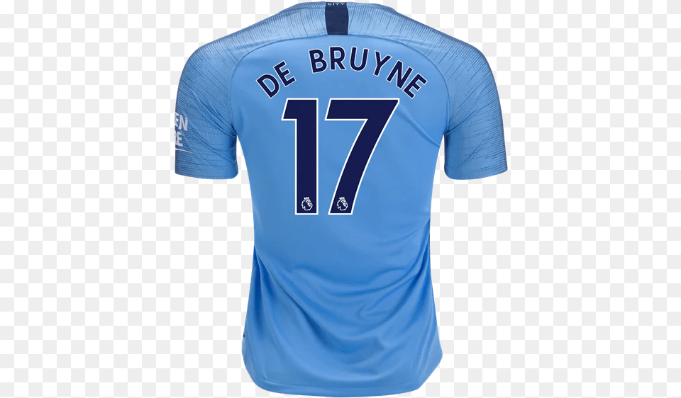 Manchester City Forma De Bruyne, Clothing, Shirt, T-shirt, Jersey Png