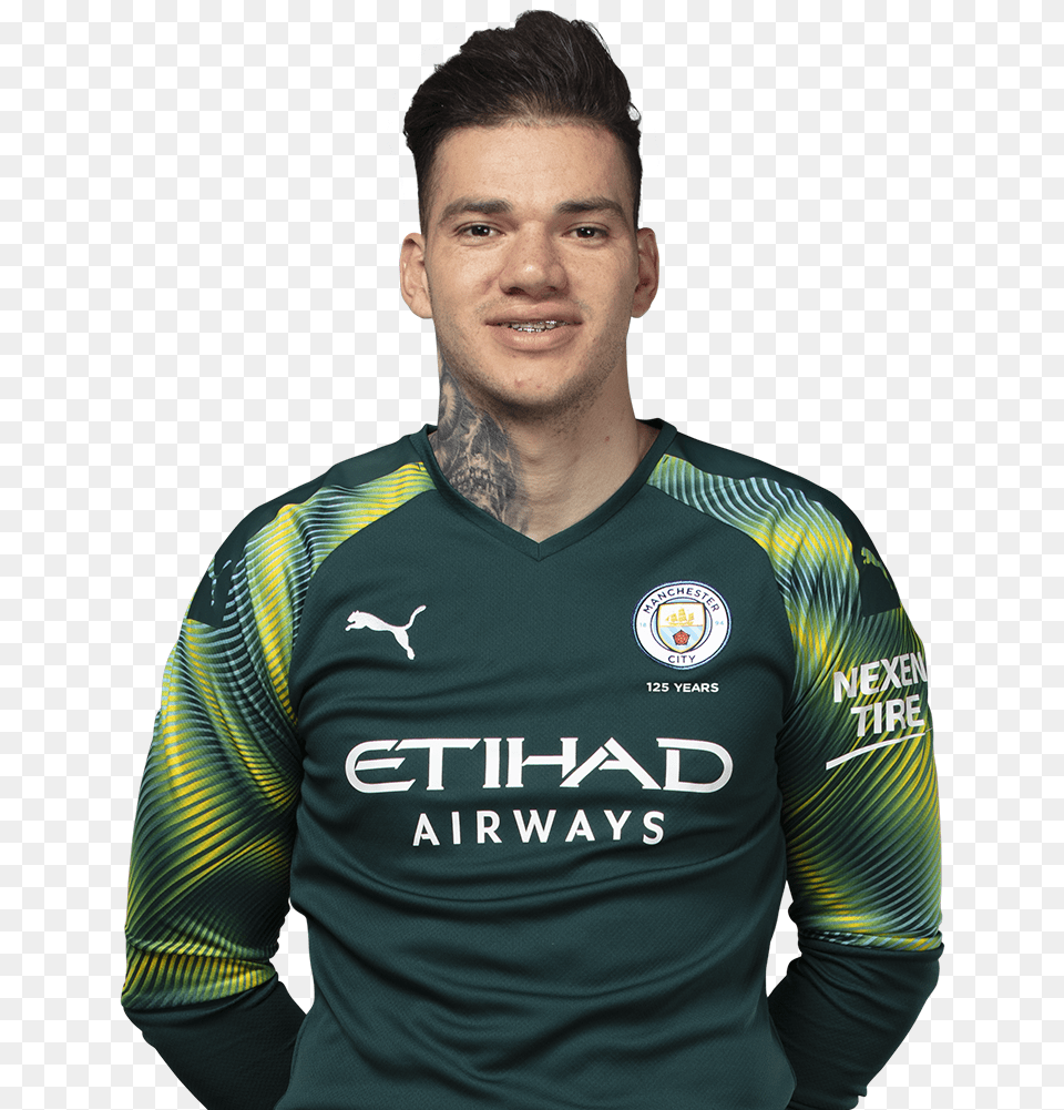 Manchester City Jersey 2019, Adult, Clothing, Shirt, Person Free Png