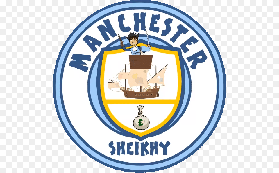 Manchester City Logo Emblem, Crowd, Person, People, Baby Free Transparent Png
