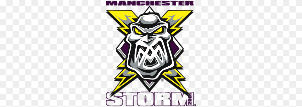 Manchester Storm Logo, Emblem, Symbol Png