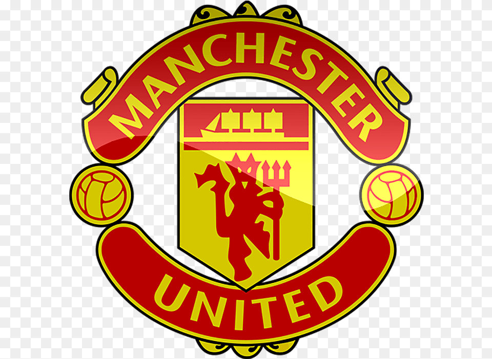 Manchester United 3d Logo Logo Dream League Soccer 2019, Badge, Symbol, Emblem Free Png