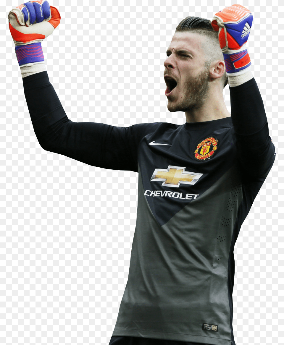 Manchester United Amp Transparent Images De Gea Fifa Renders, Head, Person, Face, Man Png Image