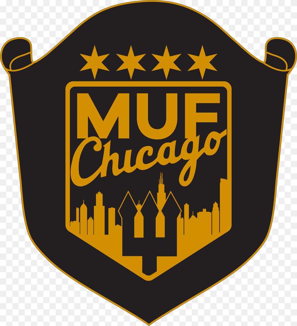 Manchester United Fans Of Chicago Emblem, Logo, Badge, Symbol Free Png