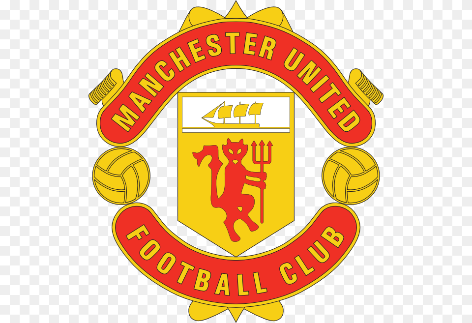Manchester United Fc Old 3 Manchester United Escudo Vetor, Badge, Logo, Symbol, Dynamite Free Png