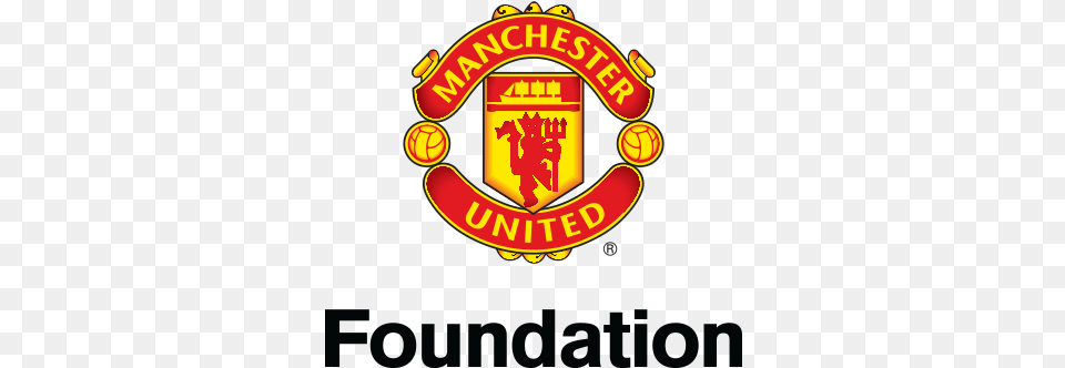 Manchester United Foundation Volunteering Opportunity Manchester United, Logo, Emblem, Symbol, Badge Free Transparent Png