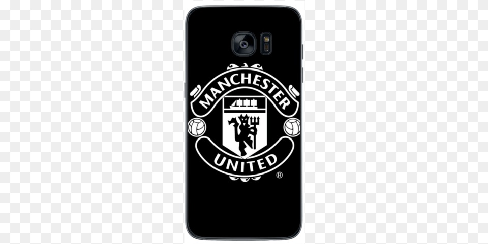 Manchester United Logo Samsung Mobile Cover Manchester United White Logo, Electronics, Mobile Phone, Phone Png Image