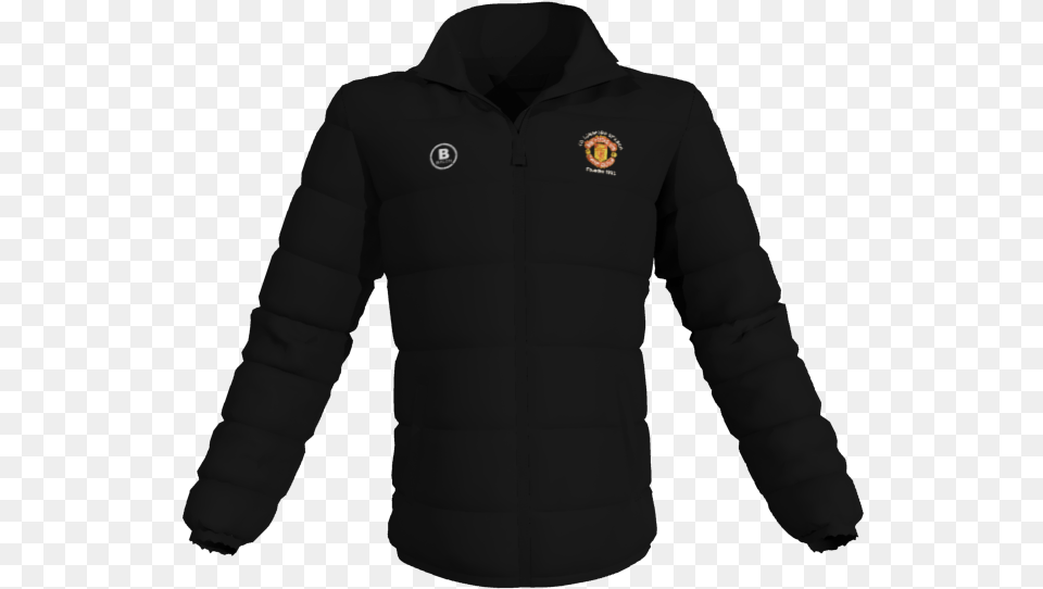 Manchester United Supporters Longford Puffer Jacket Jacket, Clothing, Coat, Hoodie, Knitwear Png Image