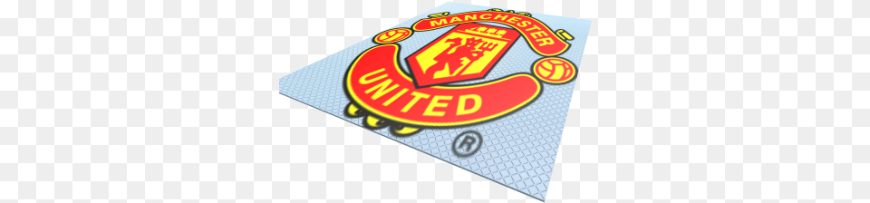Manchester United Team Logo Roblox Manchester United, Advertisement, Poster, Dynamite, Weapon Free Png Download