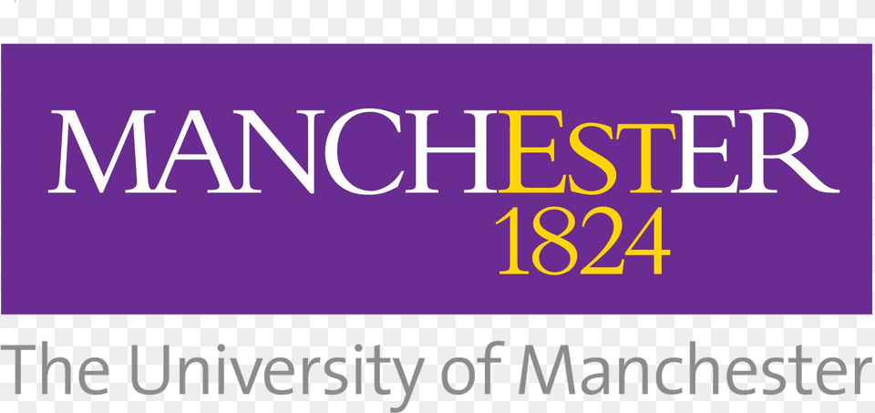 Manchester University Uk Logo, Purple, Text, People, Person Free Png Download