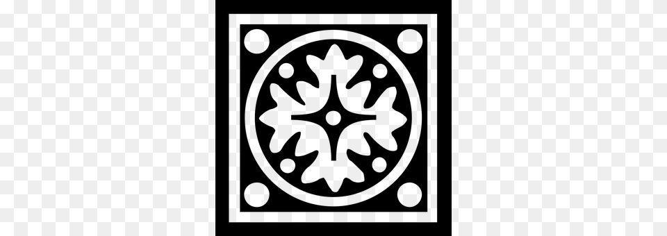 Mandala Gray Free Png