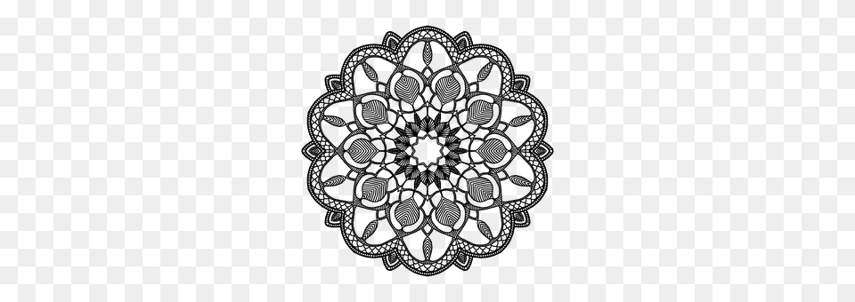 Mandala Gray Png