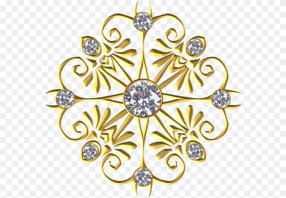 Mandala, Accessories, Brooch, Jewelry, Wristwatch Png