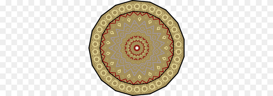 Mandala Home Decor, Rug, Pattern, Disk Free Png