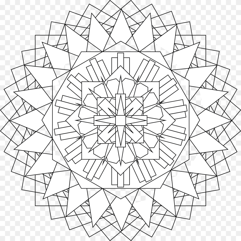 Mandala, Art, Drawing Png