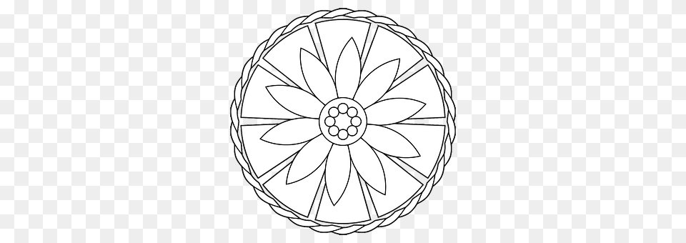 Mandala Dahlia, Flower, Plant, Daisy Png Image