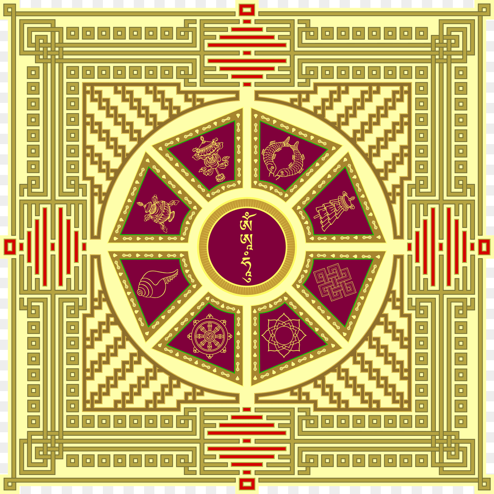 Mandala Clipart, Home Decor, Pattern, Qr Code, Rug Png Image