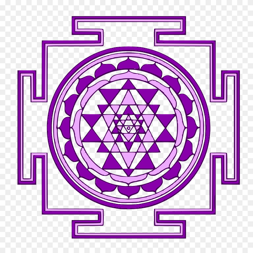 Mandala Clipart, Purple Free Transparent Png