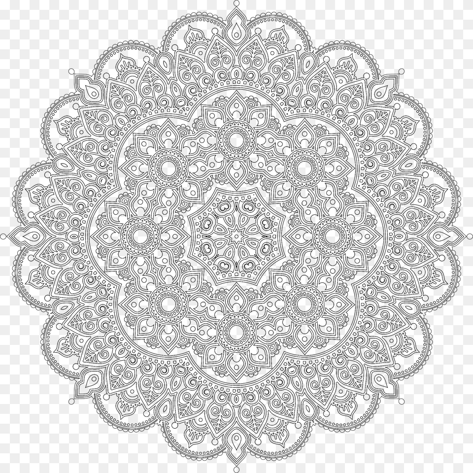 Mandala Clipart, Lace, Home Decor, Pattern Free Transparent Png