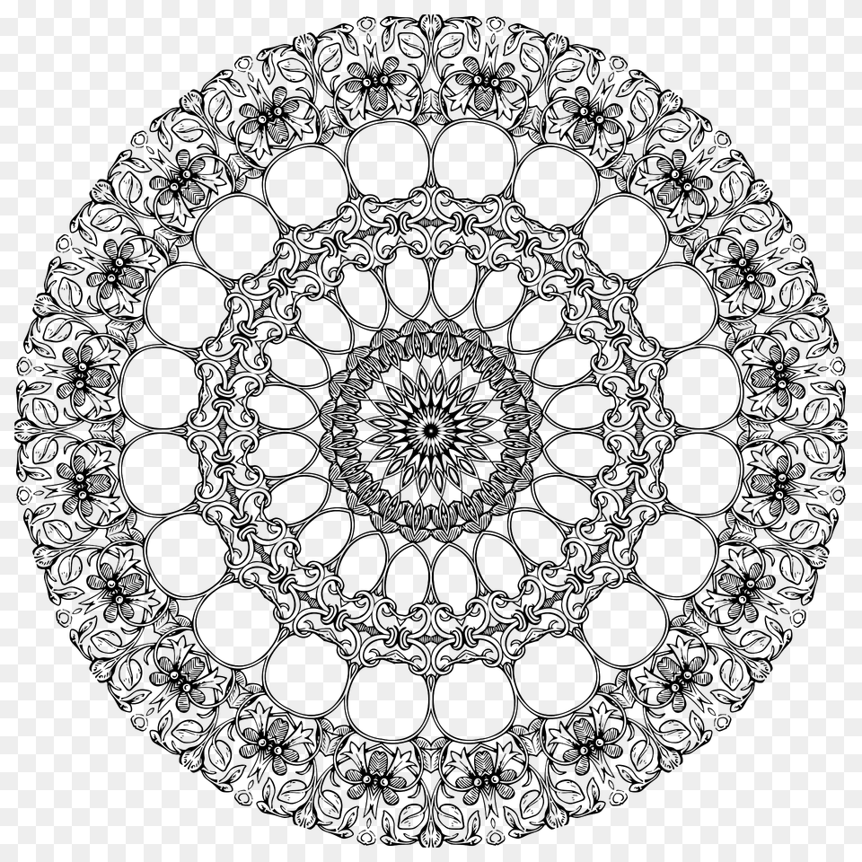 Mandala Clipart, Home Decor, Rug, Pattern Free Png