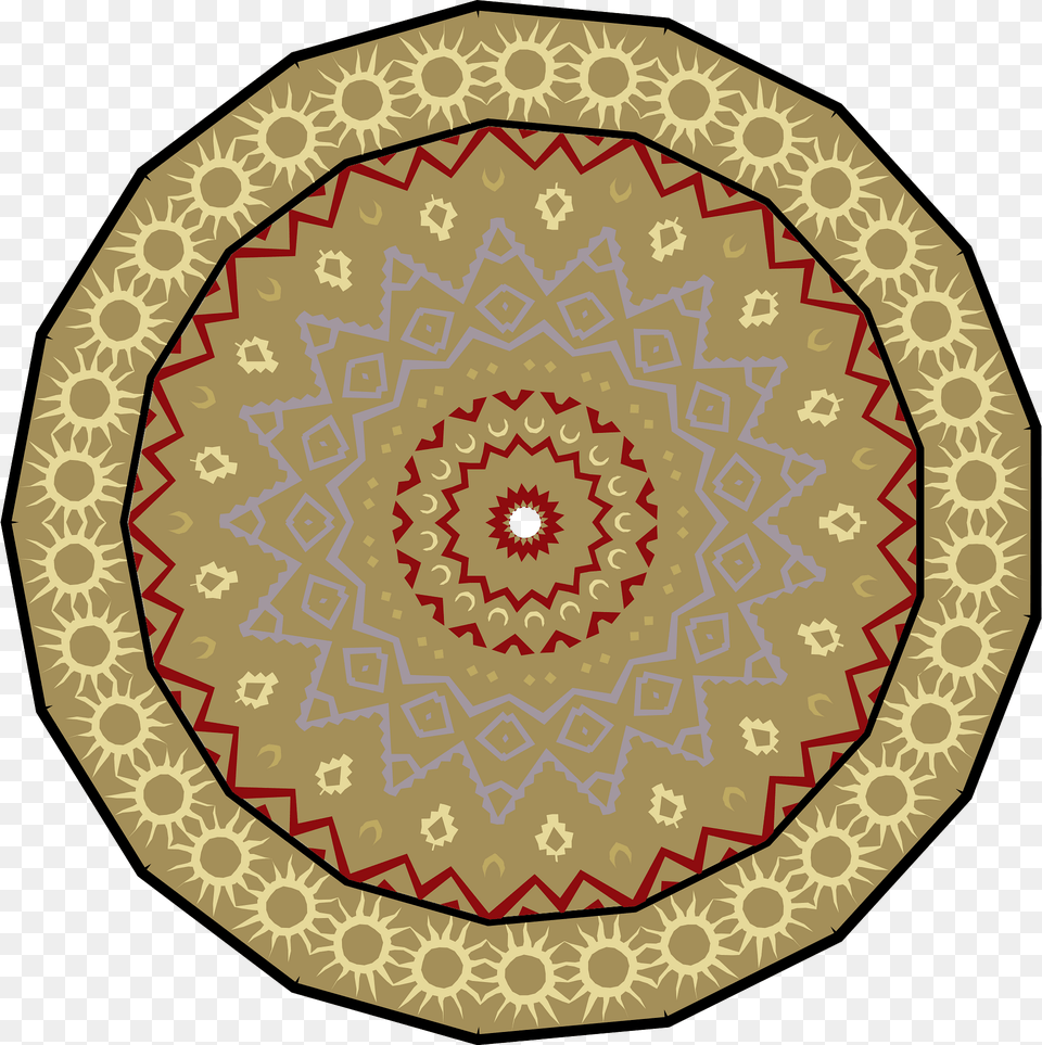 Mandala Clipart, Home Decor, Rug, Pattern Free Png Download