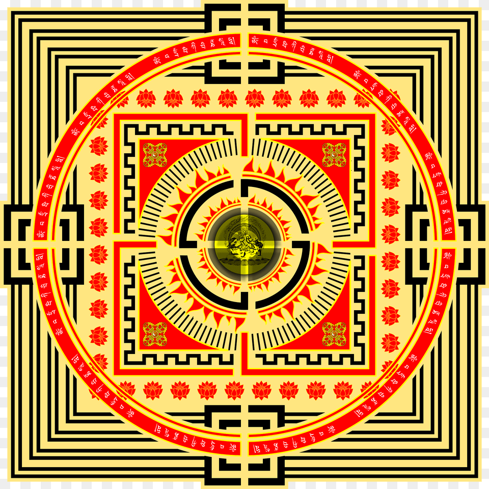 Mandala Clipart, Pattern, Art Png Image
