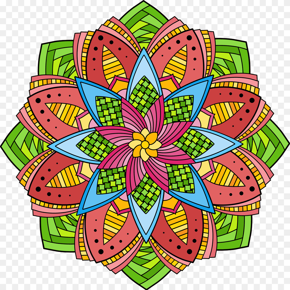 Mandala Coloring Pages Android, Art, Floral Design, Graphics, Pattern Free Png Download