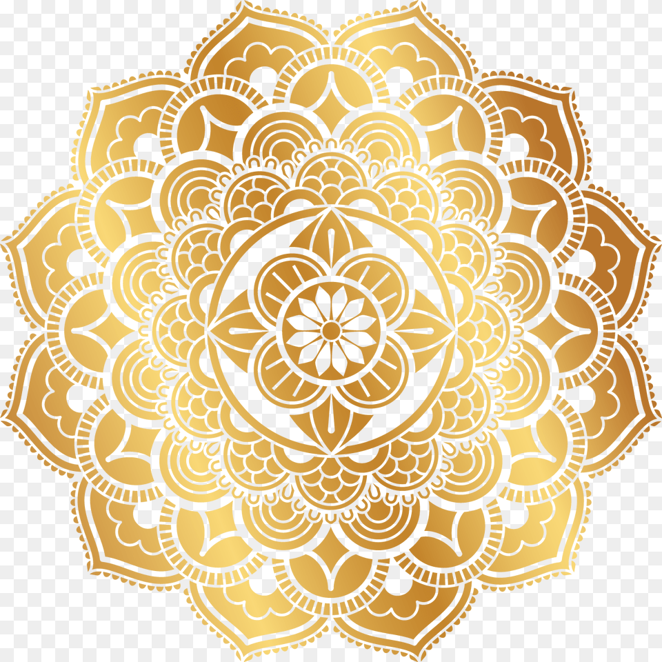 Mandala Design Vector Golden Mandala, Pattern, Art, Graphics, Floral Design Free Transparent Png