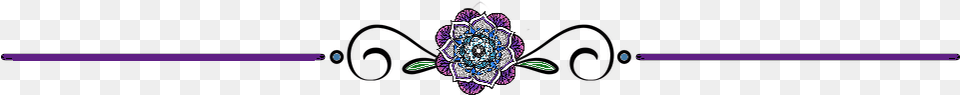 Mandala Divider1 Illustration, Purple, Racket, Hoop, Nature Free Transparent Png