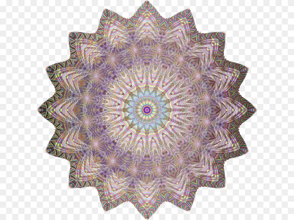 Mandala Gekleurd, Accessories, Pattern, Fractal, Ornament Png Image