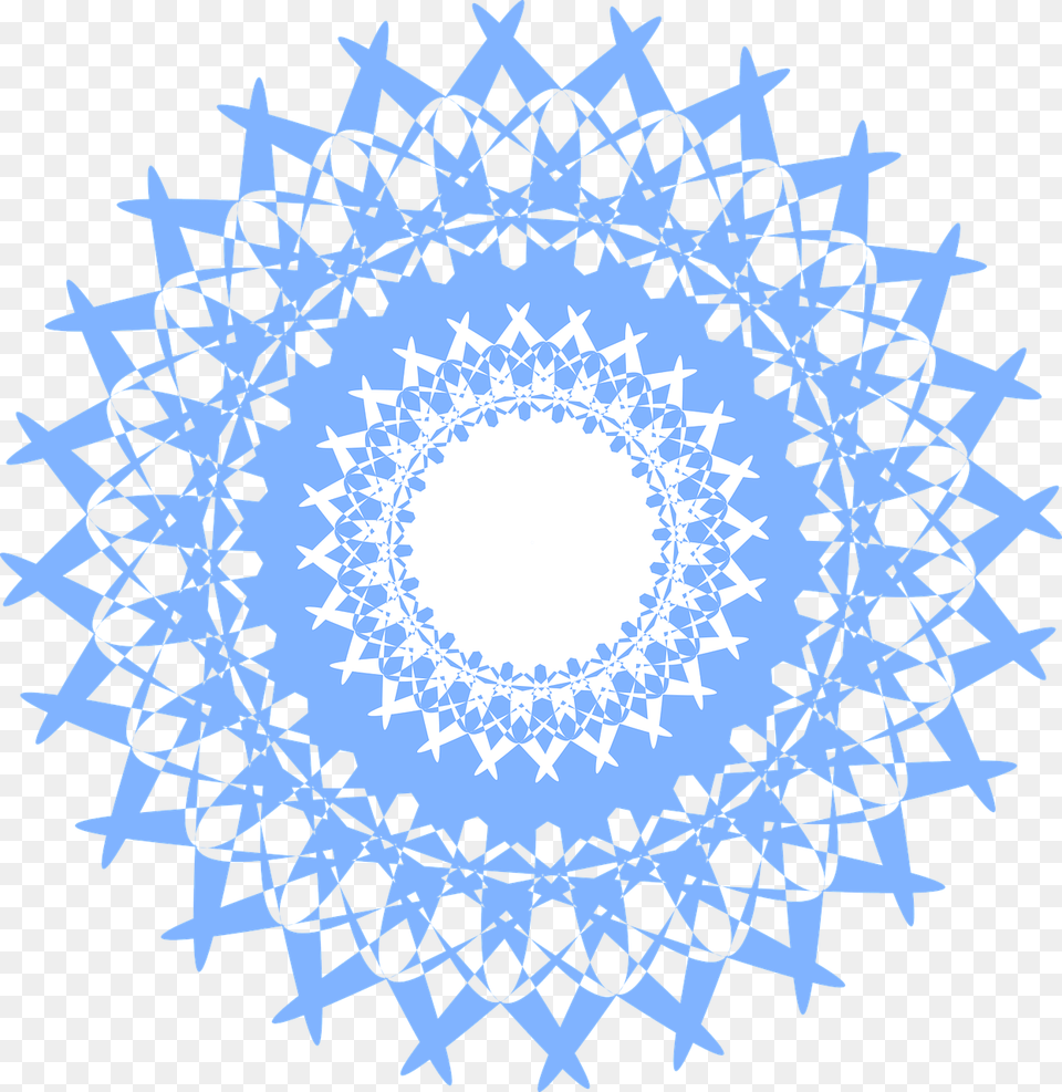 Mandala Lace Blue Picture Chakra, Pattern, Accessories, Fractal, Ornament Free Png