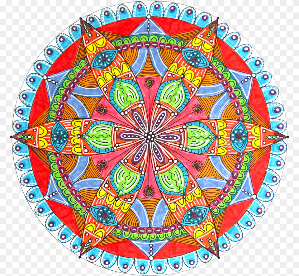 Mandala Mania Drawings Using A Compass, Pattern, Art Free Transparent Png