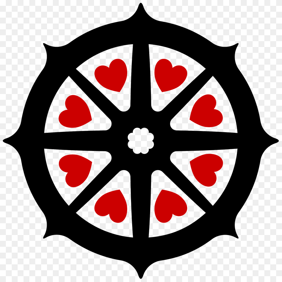 Mandala Of The Hearts Clipart, Symbol, Armor, Animal, Fish Free Transparent Png