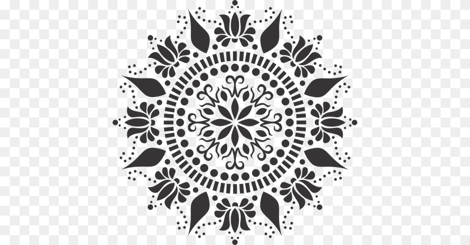 Mandala Stencil 1 Painted Effect Mandala Stencil, Chandelier, Lamp, Lace Free Png