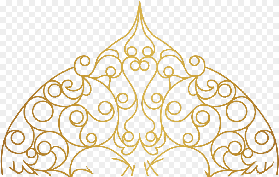 Mandala Swirls Design Pattern Paisley Gold Decor Gold Decor, Accessories, Art, Floral Design, Graphics Png Image