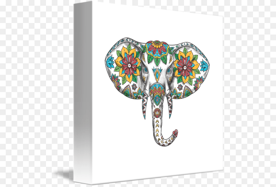 Mandala Tattoo Elephant Stock Photography Mandala Elefante Tattoo, Art, Animal, Mammal, Wildlife Free Png Download