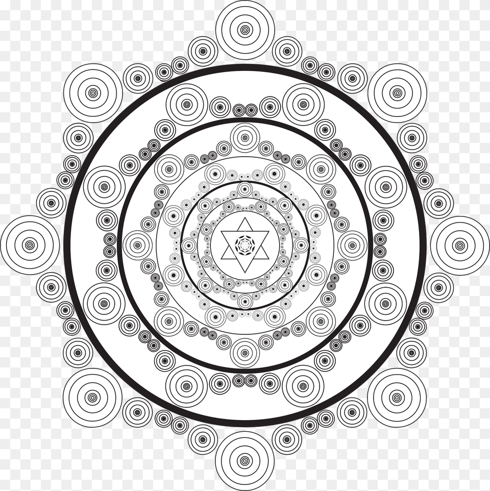 Mandalas Clipart, Spiral, Art, Pattern, Disk Free Png Download