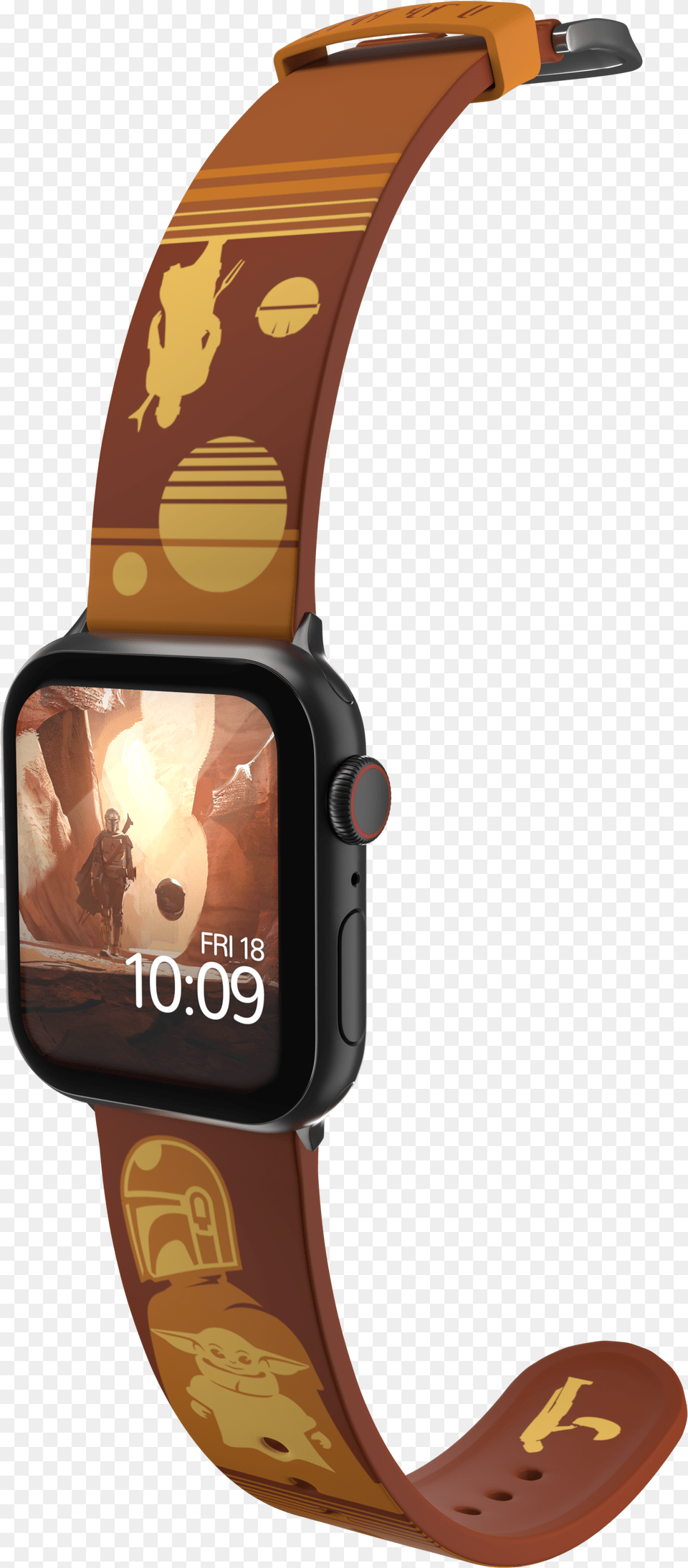 Mandalorian Desert Partners Edition Mandalorian Apple Watch Band, Wristwatch, Arm, Body Part, Person Free Png Download