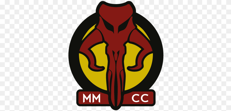 Mandalorian Mercs Back Patch, Logo, Symbol, Adult, Male Free Png