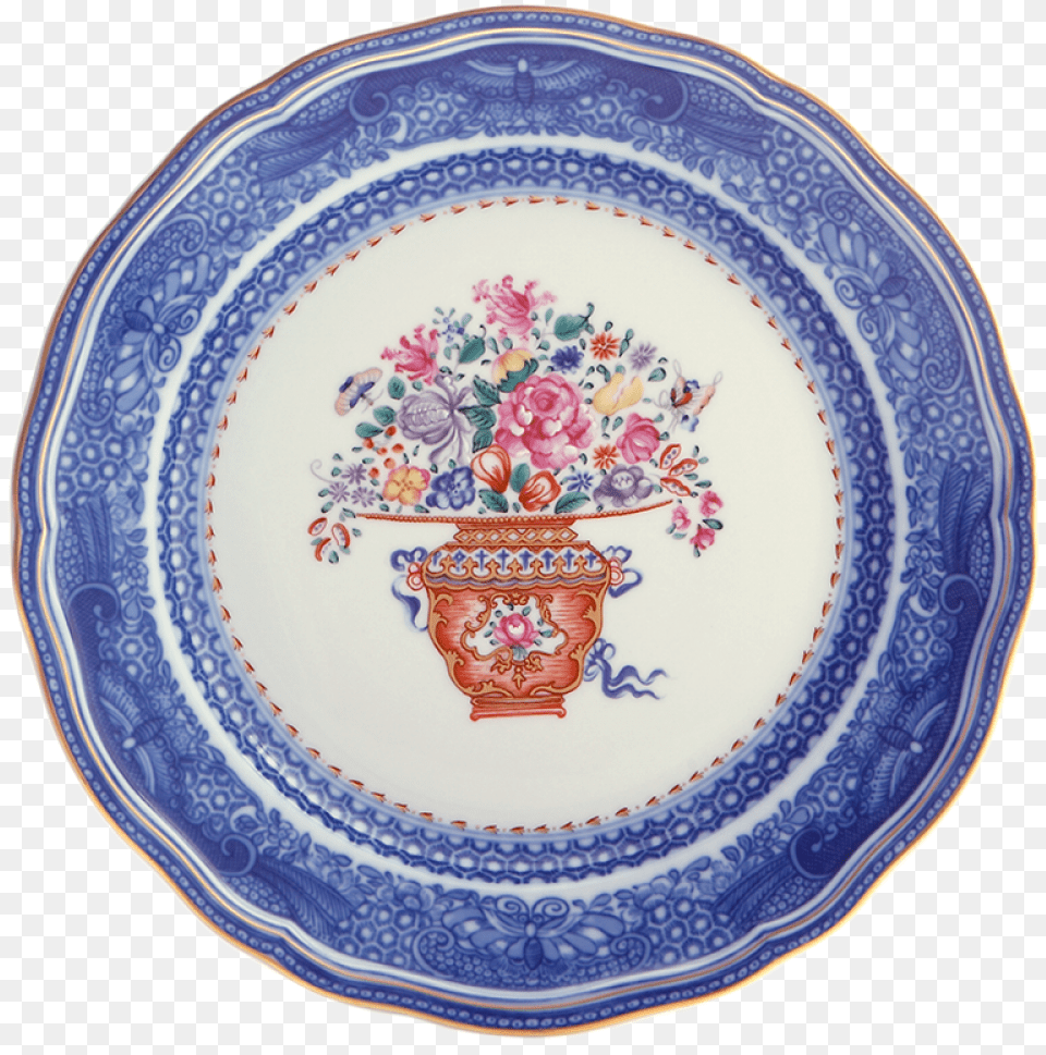 Mandarin Bouquet Dinner Plate Plate, Art, Food, Meal, Porcelain Free Transparent Png