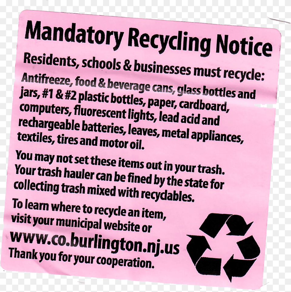 Mandatory Recycling Service Recycling Should Be Mandatory, Recycling Symbol, Symbol, Advertisement, Poster Png Image