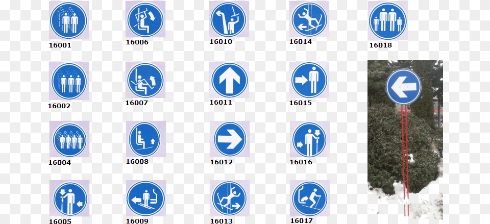 Mandatory Signs Diameter Of 42cm White And Blue Colour Traffic Sign, Symbol, Scoreboard Free Transparent Png