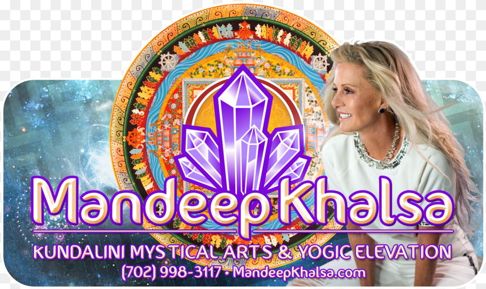 Mandeep Khalsa Kundalini Mystical Arts Classes Poster, Adult, Female, Person, Woman Free Transparent Png