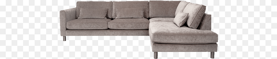 Mandela Corner Sofa Left Light Grey Studio Couch, Furniture, Cushion, Home Decor Png Image
