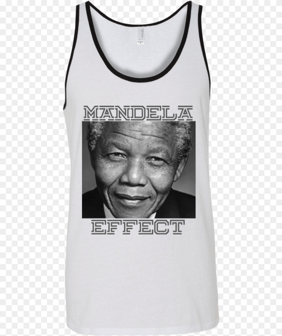 Mandela Effect Tank Active Tank, Clothing, T-shirt, Face, Head Png Image