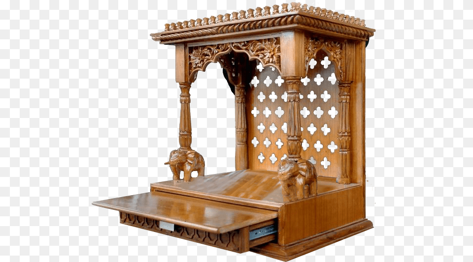 Mandir Made Of Wood, Furniture, Crowd, Person, Table Png